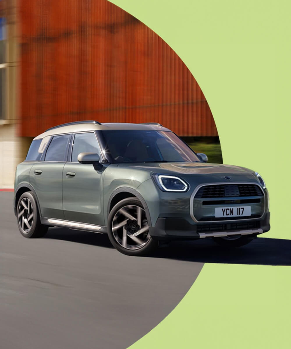 Front angled view of MINI Countryman